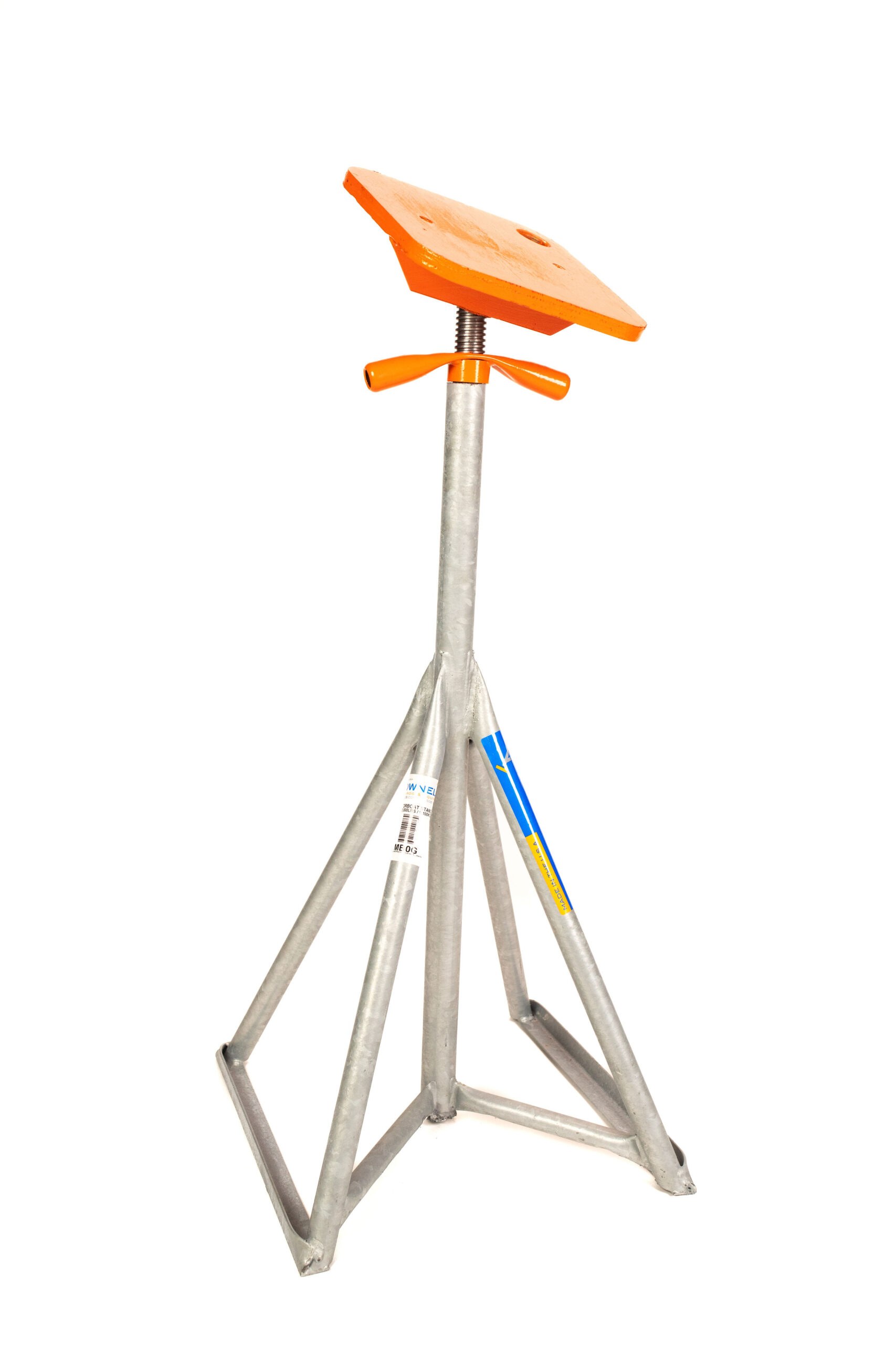 MB0G: 4' Motorboat Stand - Hot Dip Galvanized - Brownell Boat Stands