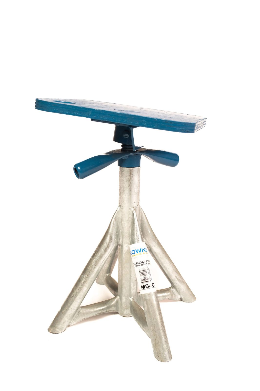 MB4G: 2' Motorboat Stand - Hot Dip Galvanized - Brownell Boat Stands