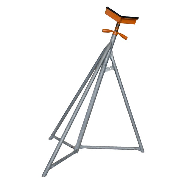 SB3GV: 4' Sailboat Stand - V-Top - Hot Dip Galvanized - Brownell Boat Stands