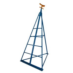 SB9G: 9' Maxi Sailboat Stand - Hot Dip Galvanized - Brownell Boat Stands