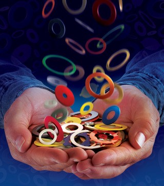 BOKER'S DELIVERS NON-STANDARD FLAT WASHERS IN A WIDE RANGE OF NON-METALLIC MATERIALS