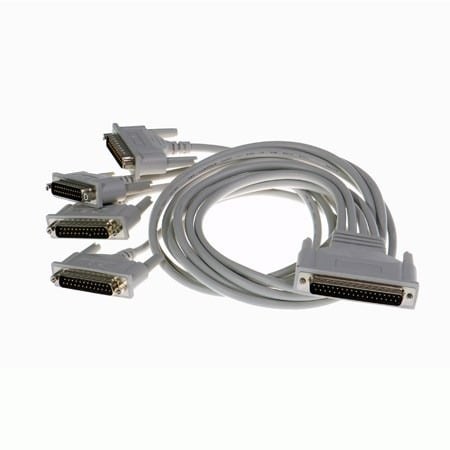 CC-072 Quad Cable 37 Way D to 4x25 Pin