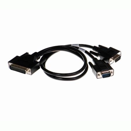 CC-191 Duo Cable 44 Way D to 2x9 Pin D