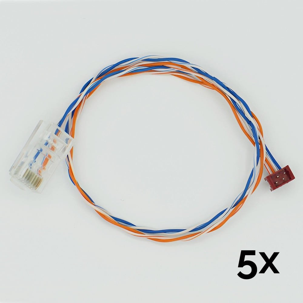 CC-500 IDC-MM to RJ45 30cm 10/100 Cable Pack of 5