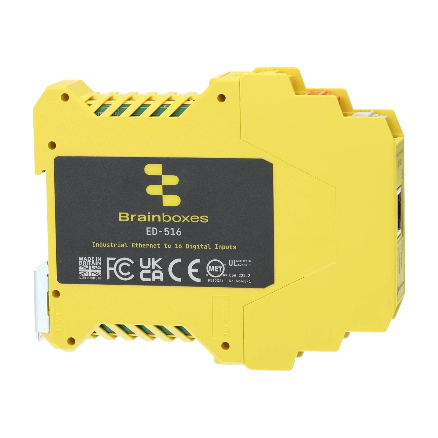 ED-516 Ethernet to 16 Digital Inputs + Serial Gateway