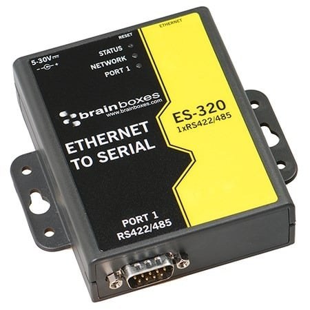 ES-320 1 Port RS422/485 Ethernet to Serial Adapter