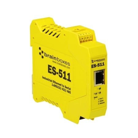 ES-511 Industrial Ethernet to Serial 1xRS232/422/485