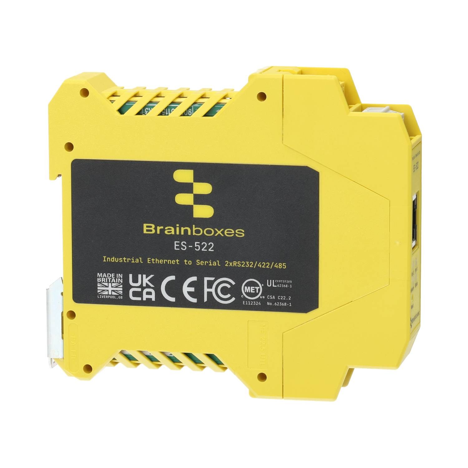 ES-522 Industrial Ethernet to Serial 2xRS232/422/485