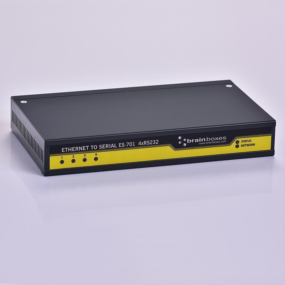 ES-701 4 Port RS232 Ethernet to Serial Adapter