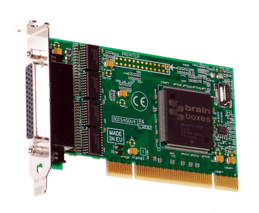 IS-450 Intashield 4 Port RS232 Low profile PCI Card