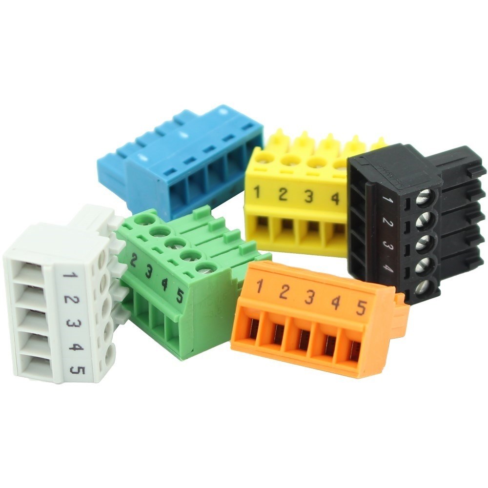 MK-588 6 PACK ED-5XX/ ES-5XX 5-WAY 3.5MM PITCH PLUGGABLE BLOCKS