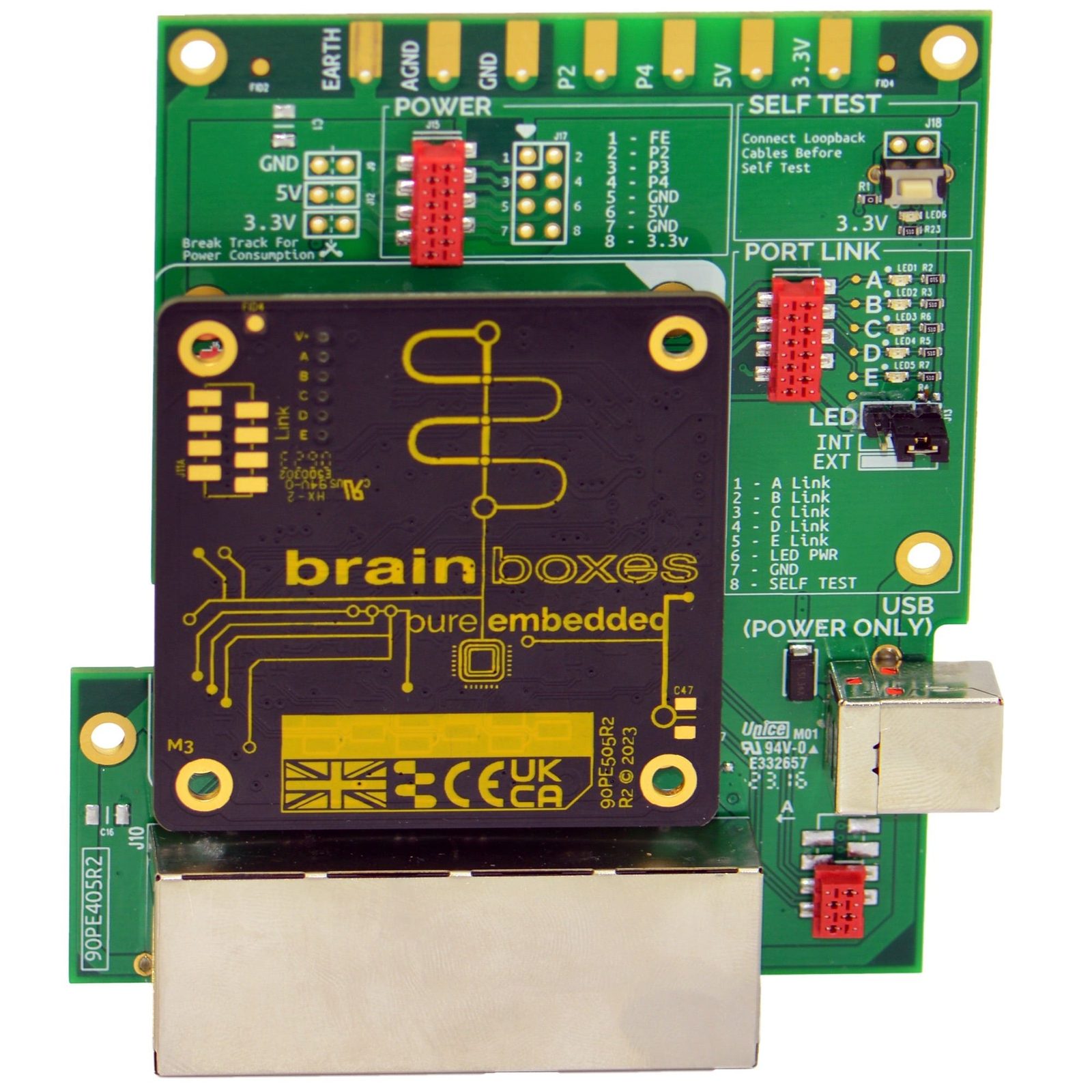 PE-405 Pure Embedded Industrial 10/100 Ethernet Evaluation Kit