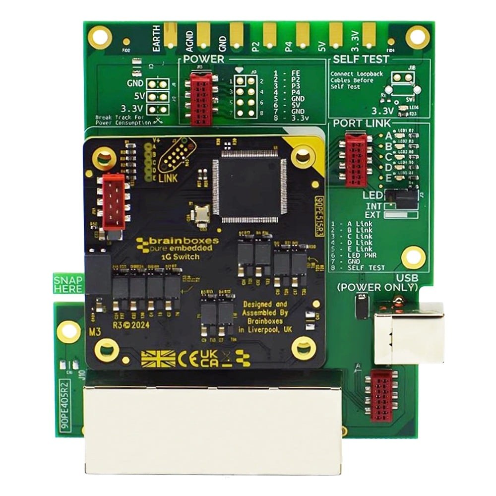 PE-415 Pure Embedded Industrial Gigabit Ethernet Evaluation Kit