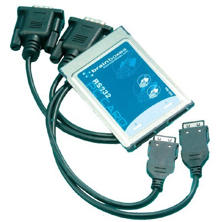 PM-010 2 Port RS232 PCMCIA with detachable cables