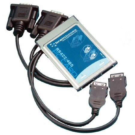 PM-121 2 Port RS422/485 PCMCIA with detachable cables