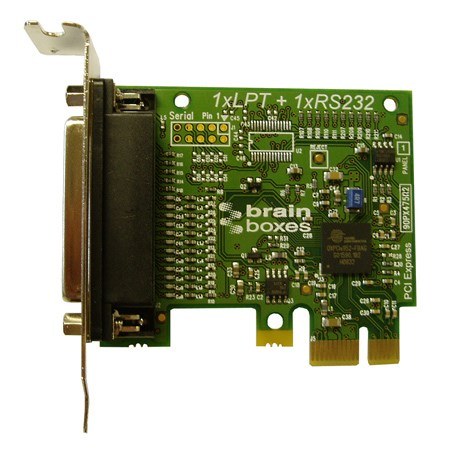 PX-157 Parallel Port Printer Low Profile PCI Express Card