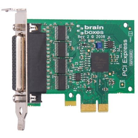 PX-260 4 Port RS232 Low Profile PCI Express Serial Card