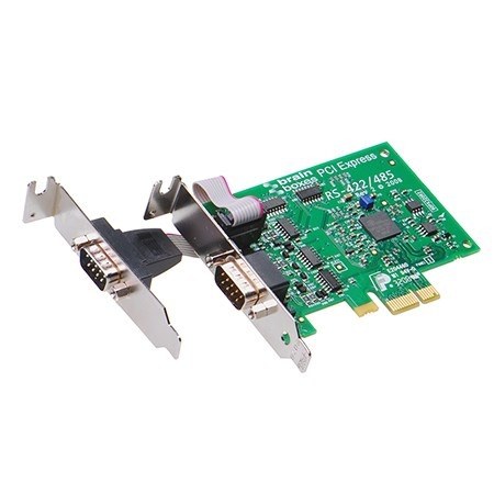 PX-303 2 x RS422/485 Low Profile PCI Express Serial Port Card
