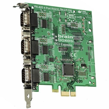 PX-431 3 Port RS232 PCI Express Serial Card