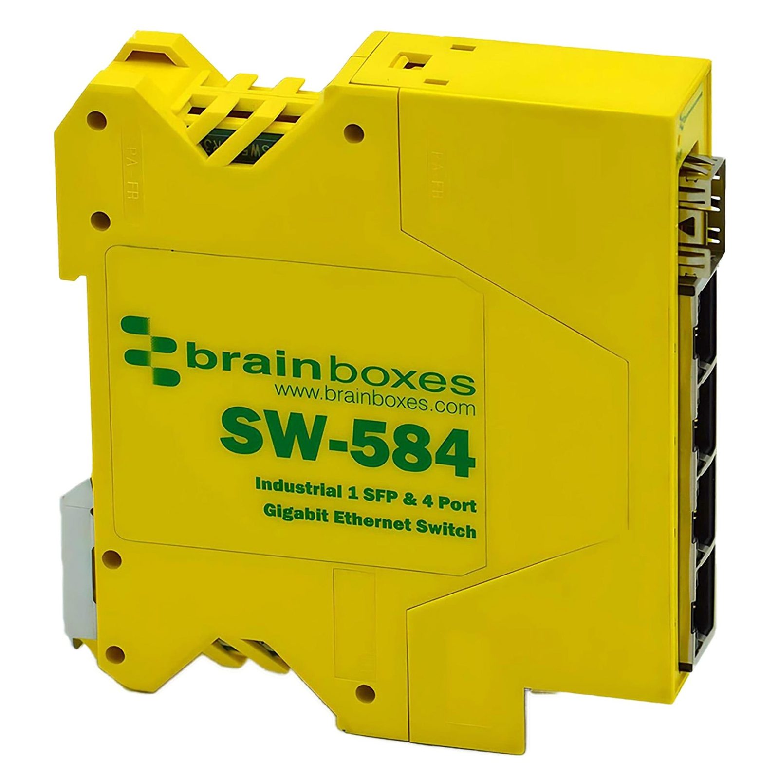 SW-584 Industrial 1 SFP & 4 Port Gigabit Ethernet Switch