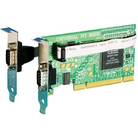UC-101 2 Port RS232 Low Profile PCI Serial Port Card