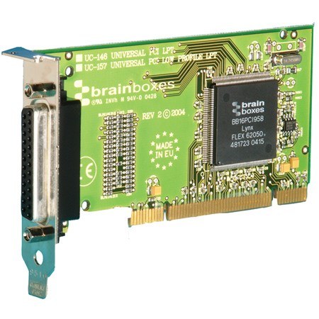 UC-157 Low Profile Parallel Port Printer PCI Card