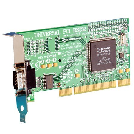 UC-235 1 Port RS232 Low Profile PCI Serial Card