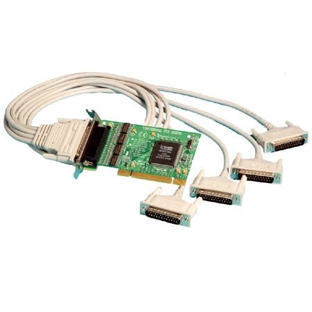 UC-271 4 Port RS232 Low Profile PCI Serial Port Card DB25