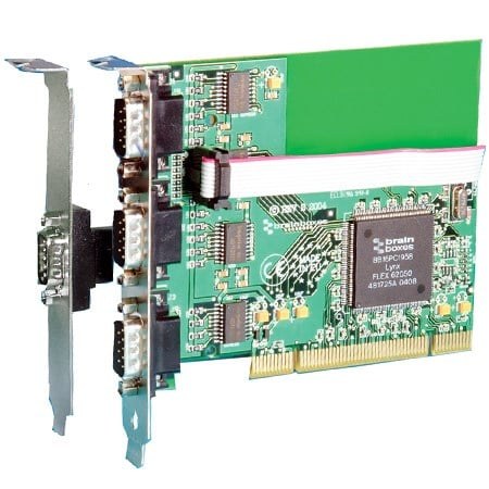 UC-420 4 Port RS232 PCI Serial Port Card (3x9 pin ports + 1x9 pin port)