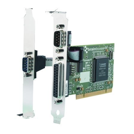 UC-475 2 Port RS232 PCI Serial Card with LPT Parallel Printer Port