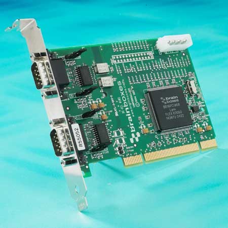 UP-880 Powered 2 Port RS232 PCI Serial Card