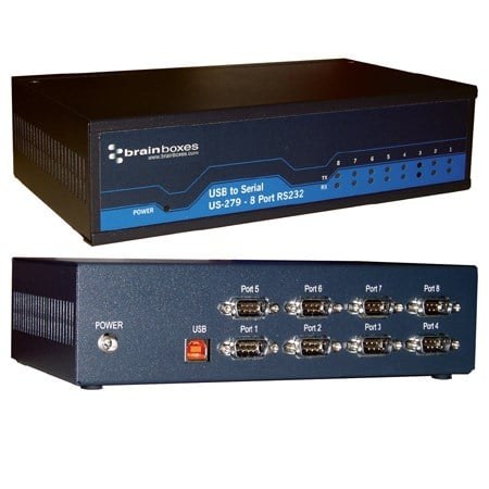 US-279 8 Port RS232 USB to Serial Adapter