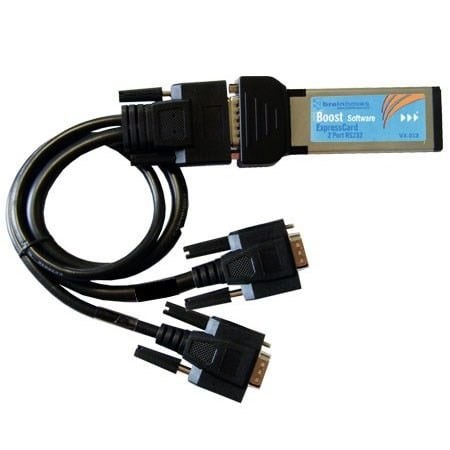 VX-012 2 Port RS232 ExpressCard Serial Adapter with detachable cable
