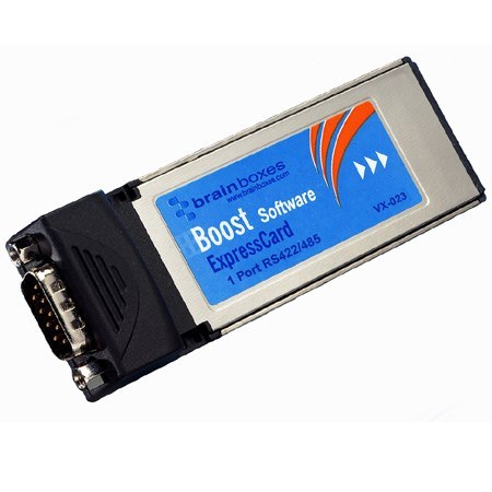 VX-023 1 Port RS422/485 ExpressCard Serial Adapter with integrated connector
