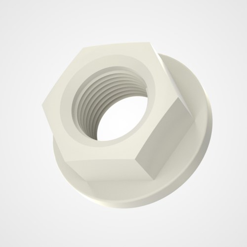 Ecrous hexagonaux à embase