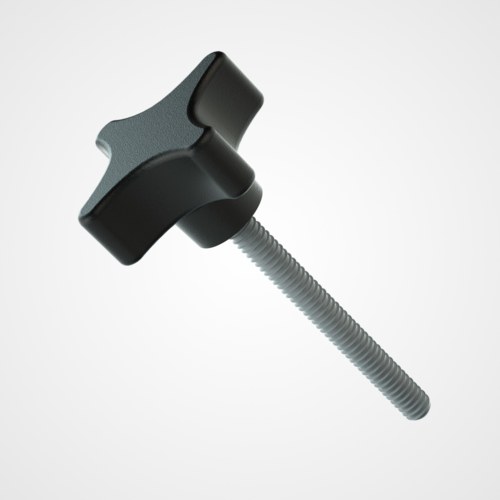 Kreuzgriffschraube Metall/Kunststoff ⌀ 25 mm BPF 70