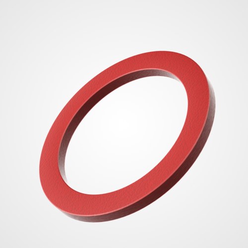 Red Vulcanised Fiber Sealing Washer RF, Flat Gasket
