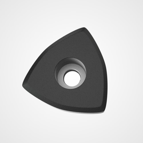 Triangle Knob Female Nylon Black ⌀ 30/49 mm BPF 195/200