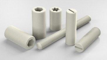 Vis plastiques M2–M24