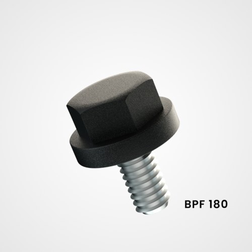 Vite a testa esagonale flangiata in plastica ⌀ 13/14 mm BPF 180/182