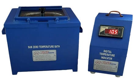 SUB ZERO TEMPERATURE BATH & DIGITAL TEMPERATURE INDICATOR