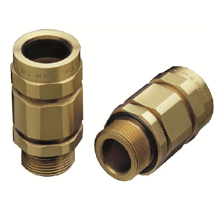 Prensaestopas 2502 Ex e para cable con armadura apto para roscas M25 – 1/2″- 3/4″ y Ø Interior del cab
