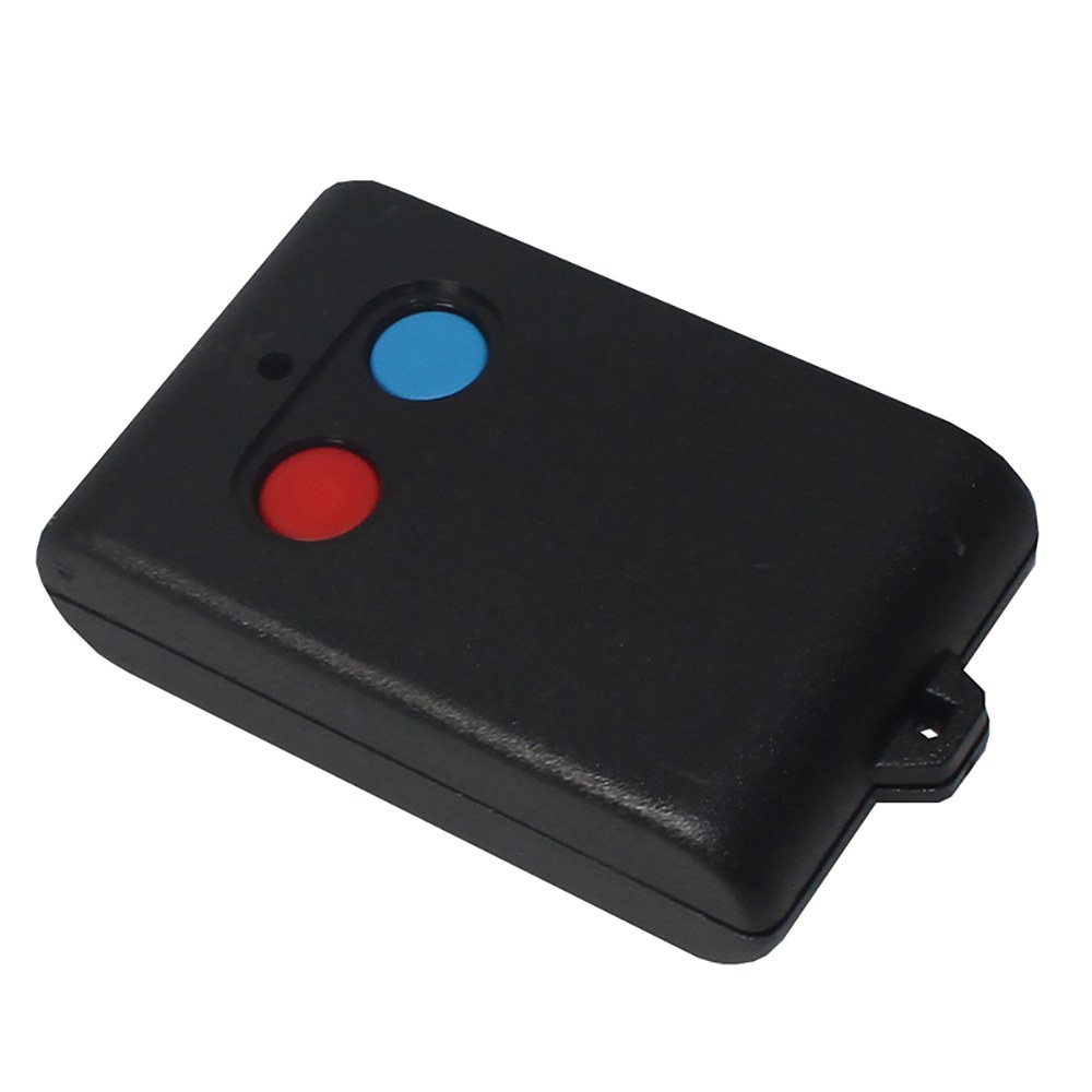 2957-23 - 2957 Series Economy Keyfob Enclosure With Buttons, Two Buttons, Black, ABS UL94-HB, 57x36x16mm