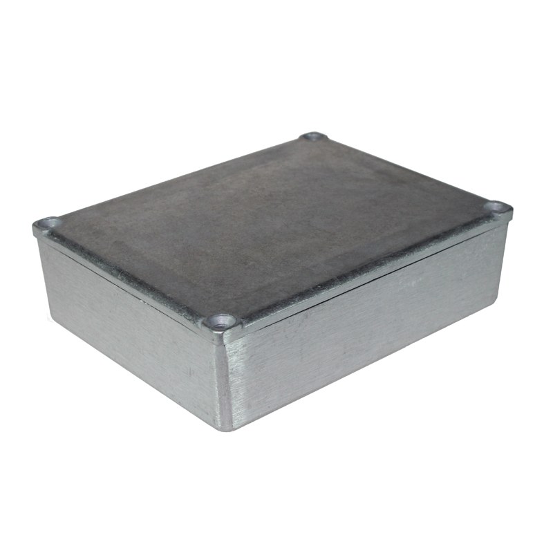 5100-473 - 5100 Series Stomp Box Diecast Enclosure, Natural Colour, 119x94x34mm