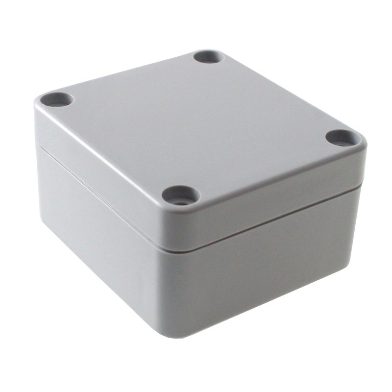 7200-201 - 7200 Series Waterproof Polycarbonate Electronic Enclosure, Grey, Polycarbonate UL94-HB, 64x58x35mm