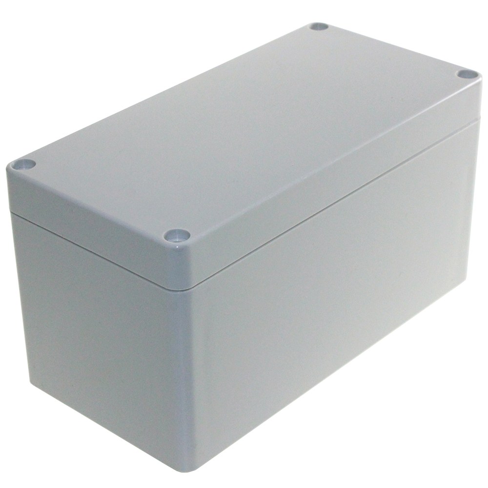 7200-265 - 7200 Series Waterproof Polycarbonate Electronic Enclosure, Grey, Polycarbonate UL94-HB, 160x80x85mm