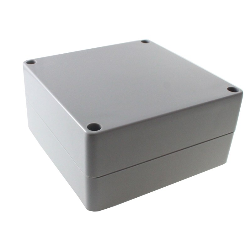 7200-278 - 7200 Series Waterproof Polycarbonate Electronic Enclosure, Grey, Polycarbonate UL94-HB, 120x120x60mm