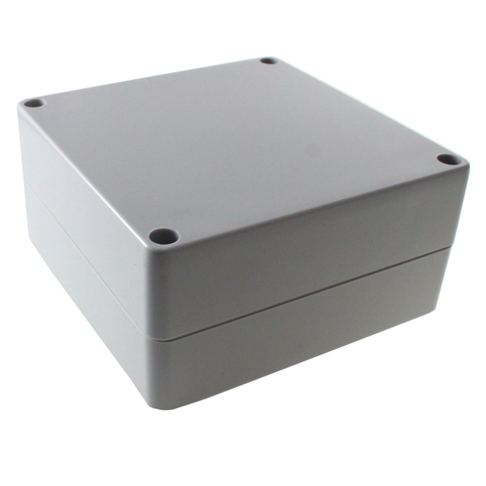 7200-279 - 7200 Series Waterproof Polycarbonate Electronic Enclosure, Grey, Polycarbonate UL94-HB, 120x120x90mm