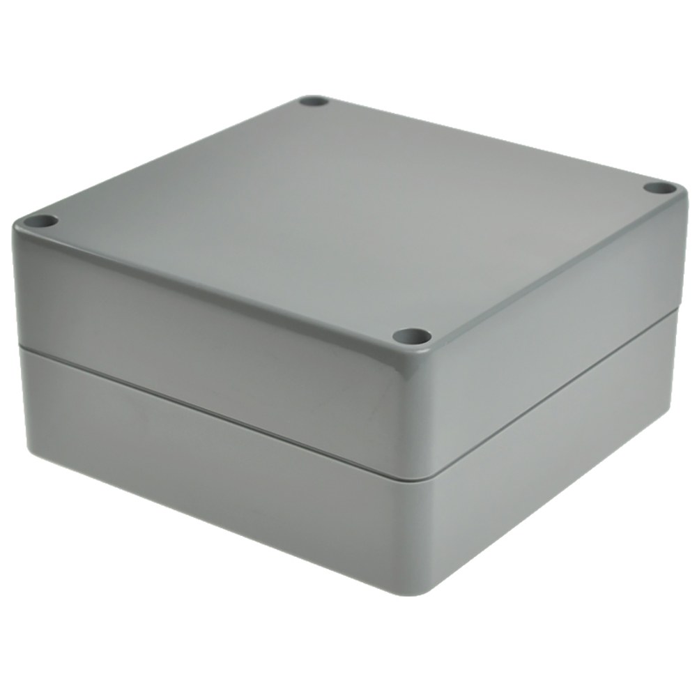 7300-386 - 7300 Series Waterproof ABS Electronic Enclosure, Grey, ABS UL94-HB, 120x120x60mm