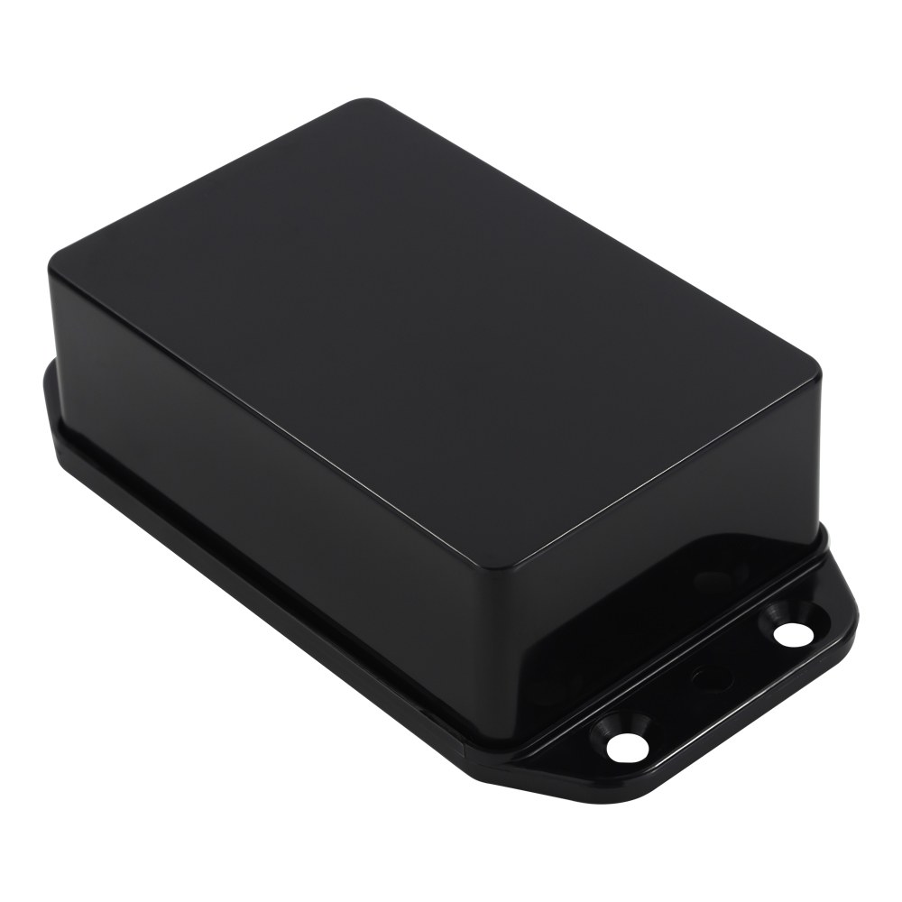 BIM2000/IP-BLK - 2000 Series General Purpose ABS Enclosure, Flanged, Black, ABS UL94-HB, 95x52x28mm